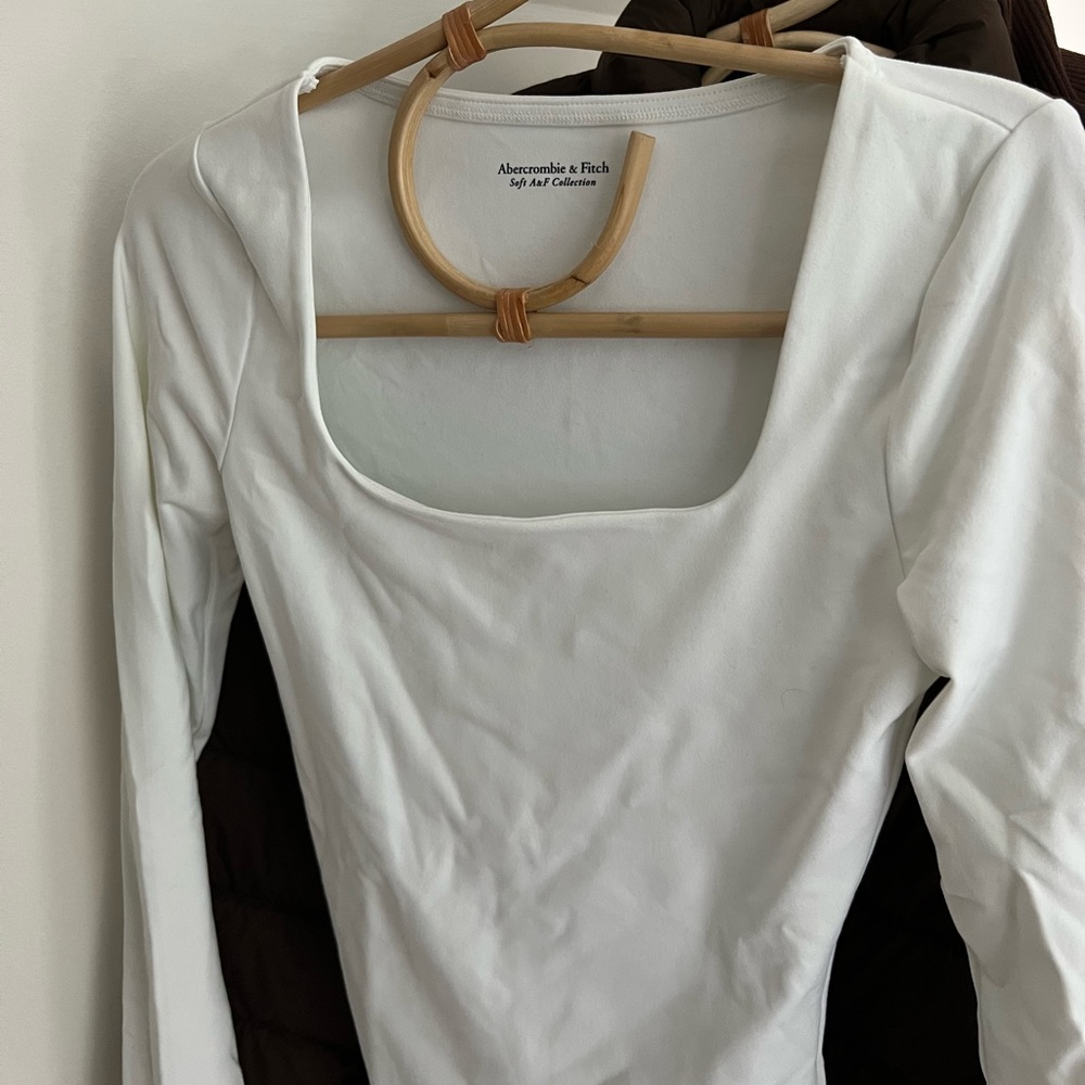 Soft A&F Long Sleeve Bodysuit